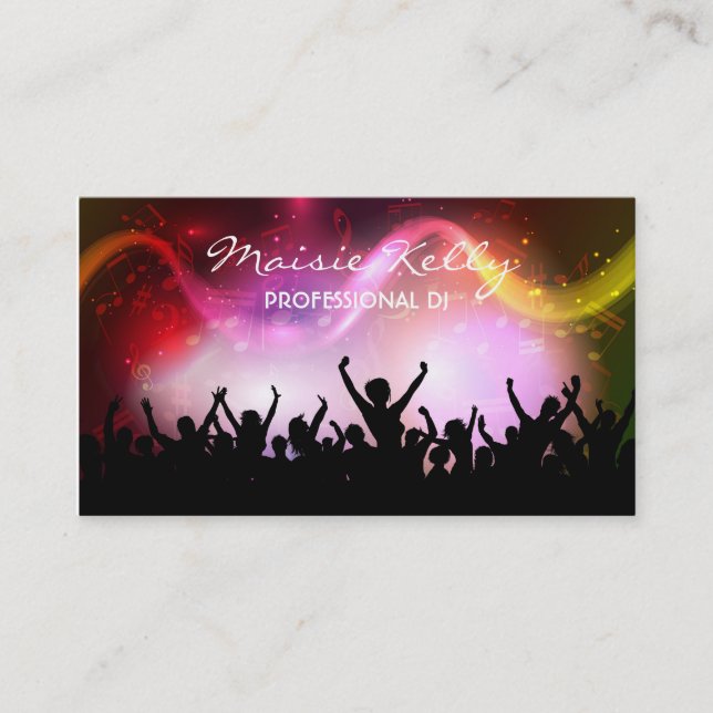 Party People Business Card (Front)
