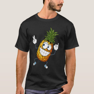 Party Pineapple Dancing Aloha Beaches Hawaii Hawai T-Shirt
