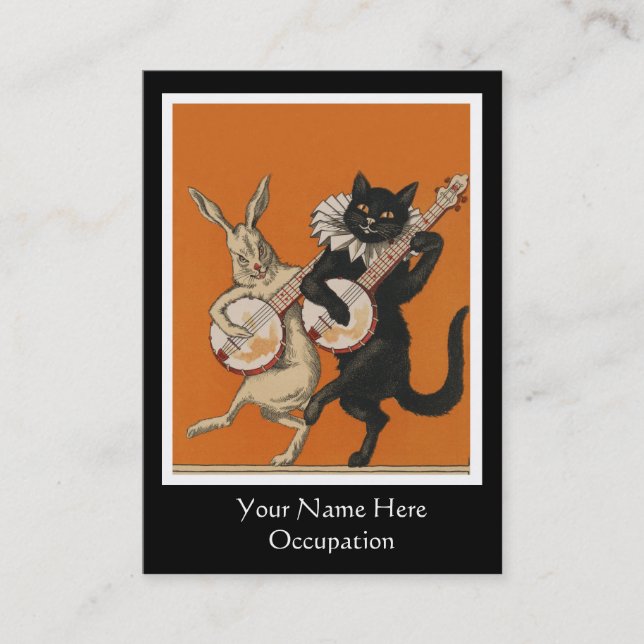 Party Planner / Banjo Player / Music Teacher Card (Front)