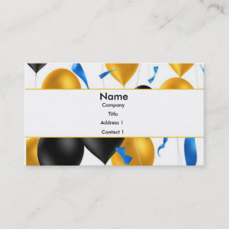 Party Planner Business Card