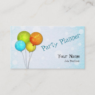Party Planner Business card