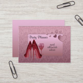 Party Planner Business Card