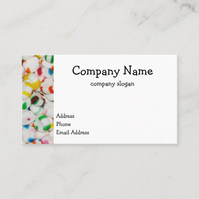 Party Planner Business Card (Front)