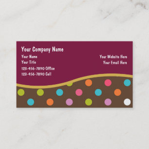 Party Planner Business Cards