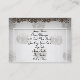 Party Planning Business Card