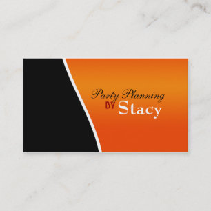 Party Planning Business Cards