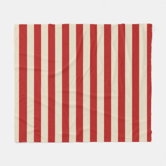 Party Popcorn Stripes Fleece Blanket