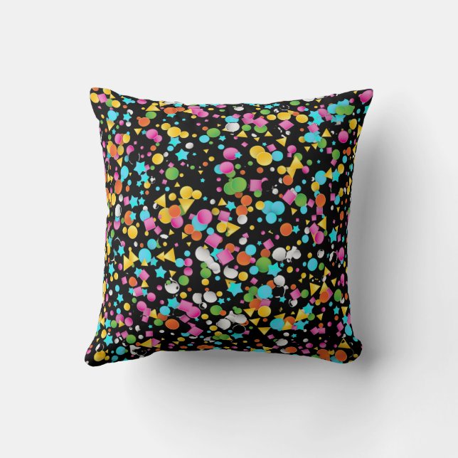 Party Poppers Cushion (Back)