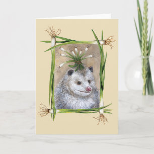 Party possum card