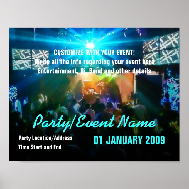 Party Poster #003 Poster (Front)