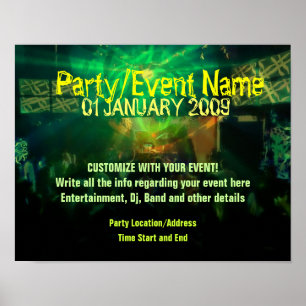 Party Poster #004 Poster