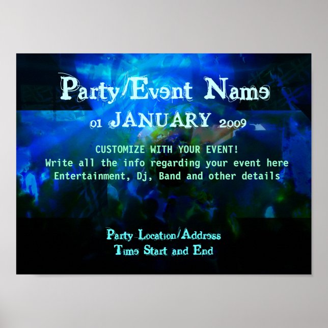 Party Poster #007 Poster (Front)