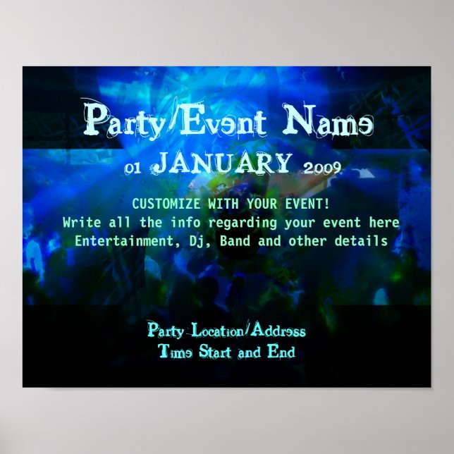 Party Poster #007 Poster (Front)