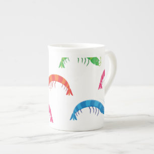 Party Prawns Bone China Mug