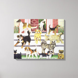 Party Presents Canvas Print