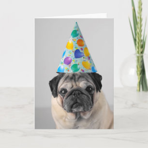 Party Pug Card