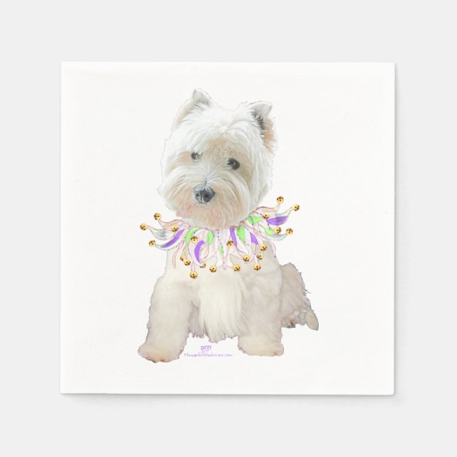 Party Puppy Napkin (Front)