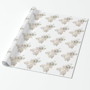 Party Puppy Wrapping Paper