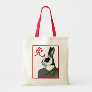 Party Rabbit Tote Bag