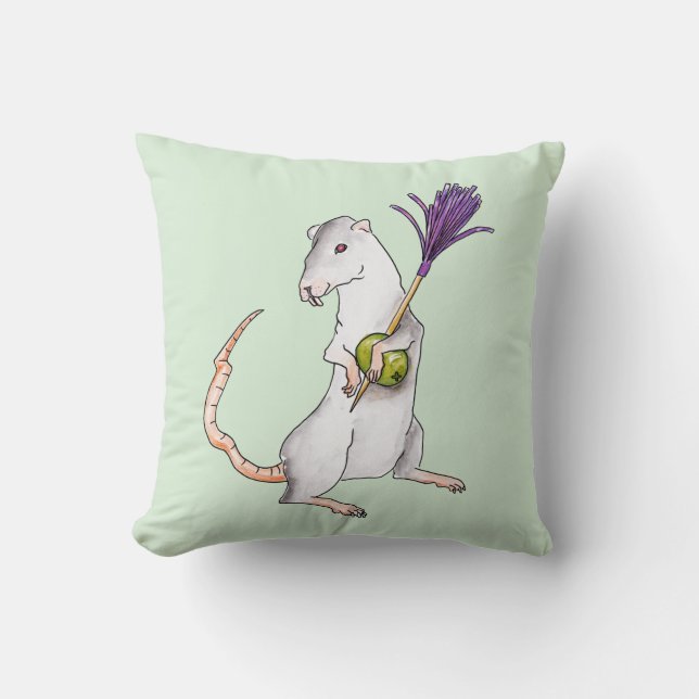 Party rat cushion (Front)