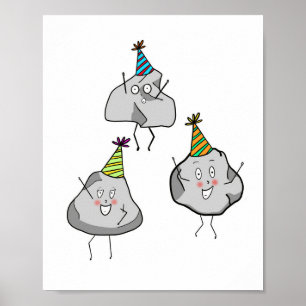 party rockers, party, fun themed poster