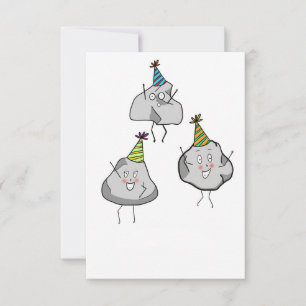 party rockers, party, fun themed thank you card