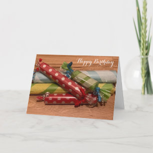 Party Rolls Candy Birthday Card
