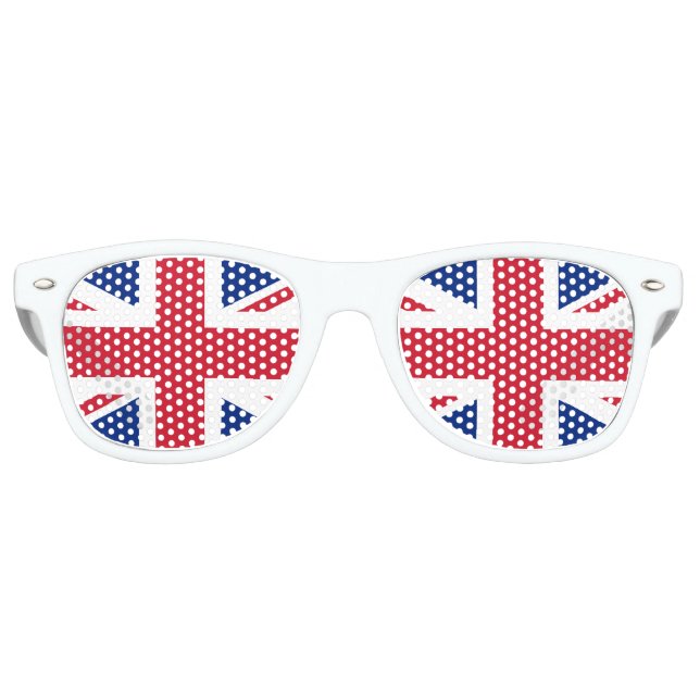 Party Shades British Sunglasses / Union Jack flag (Front)