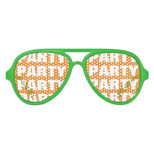Party shades | Funny personalizable glasses (Front)