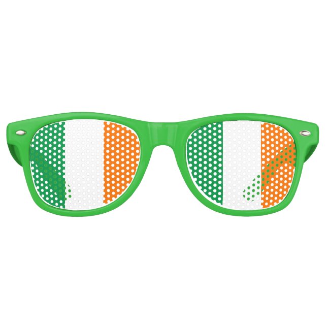 Party Shades Sunglasses - Ireland flag (Front)