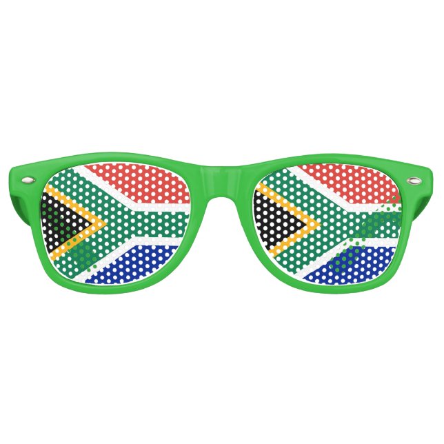 Party Shades Sunglasses - South Africa flag (Front)