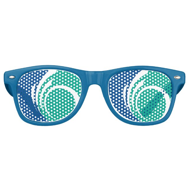 Party Shades Sunglasses with flag of Ottawa (Front)