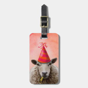 Party Sheep 2 Luggage Tag