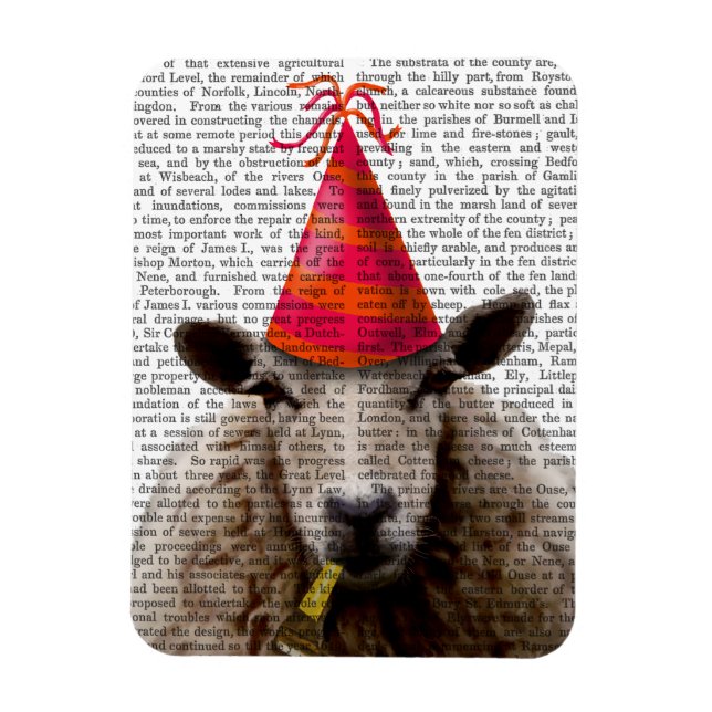 Party Sheep Magnet (Vertical)