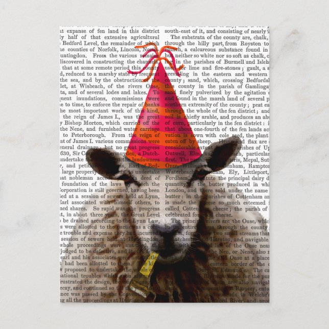 Party Sheep Postcard (Front)