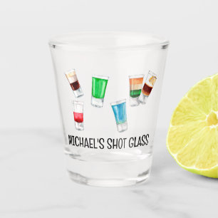 Party Shot Drink Alcohol Party Personalised Gift Shot Glass