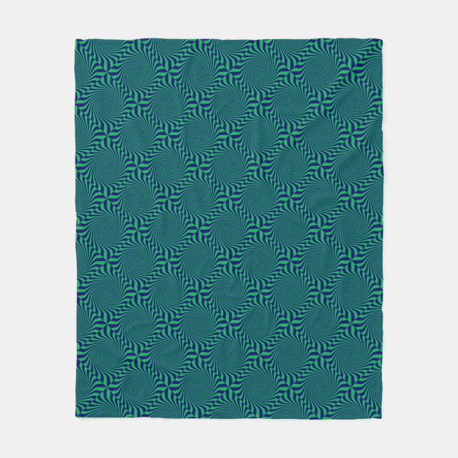 Party Spirit Design Patterns And Textures Fleece Blanket (Front)