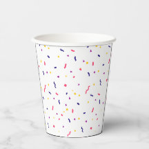 Party sprinkle's Paper cup