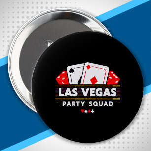 Party Squad Vegas - Vegas Trip - Las Vegas Squad 10 Cm Round Badge