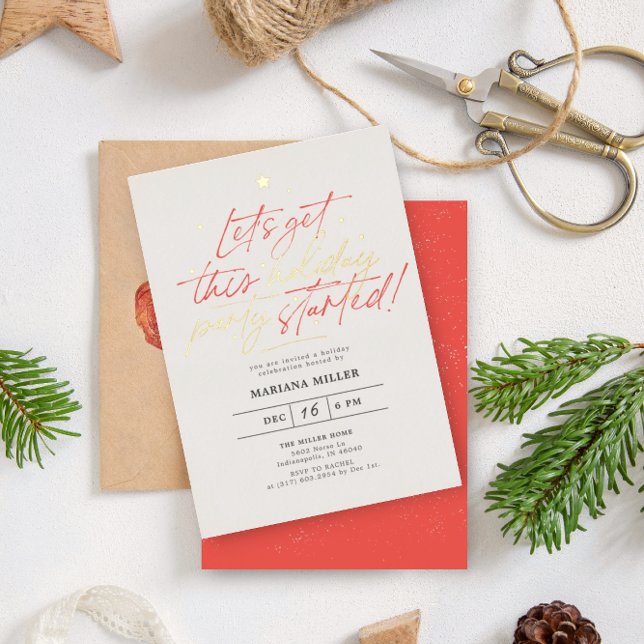 Party Started Script Red Christmas Holiday Party (Creator Uploaded)