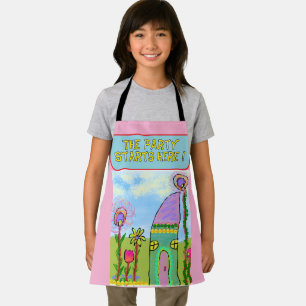 Party Starts Here Apron