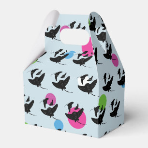 Party Stingray Colourful Pattern Favour Box