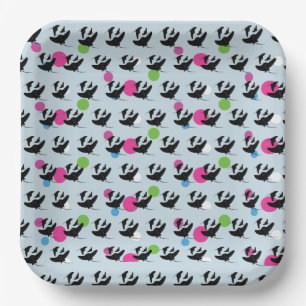 Party Stingray Colourful Pattern  Paper Plate