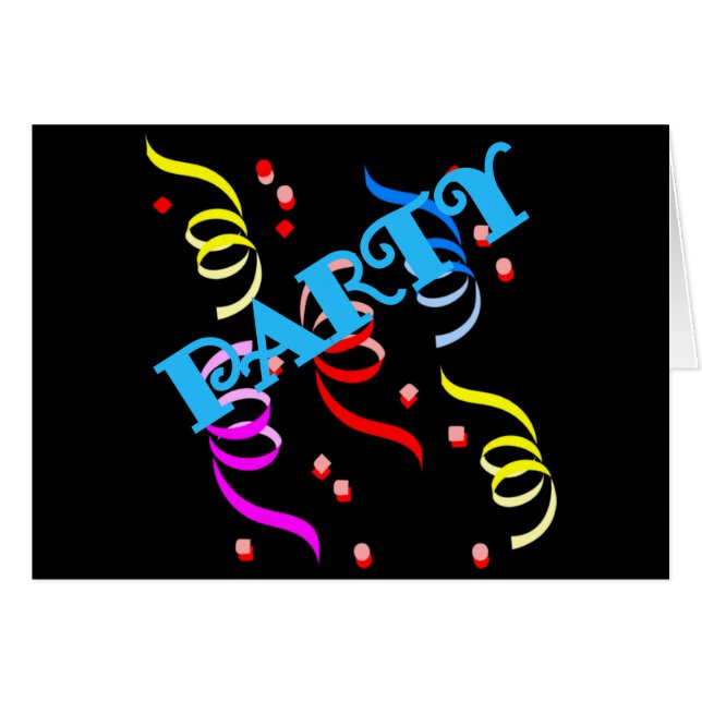 Party Streamers (Front Horizontal)