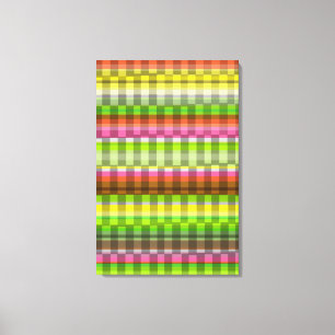 Party Stripe Canvas Print
