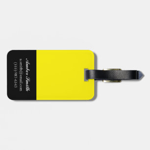 Party Stripe Luggage Tag