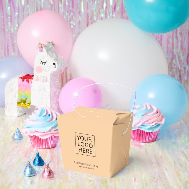 Party Supplies Custom Logo & Text Packaging Favour Box (Party)