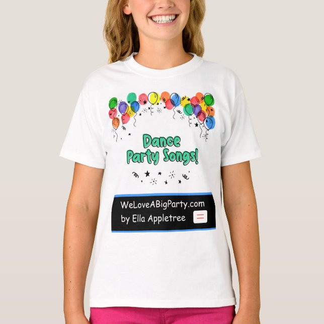 Party T-Shirt for kids and all ages (Front)