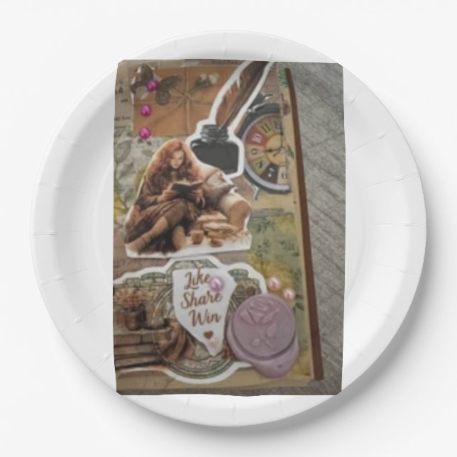 party Teller Paper Plate (Front)