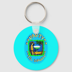 PARTY 'TIL DAWN KEY RING